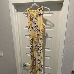LONDON TIMES JUMPSUIT IN YELLOW SIZE 8 - NWOT (481)